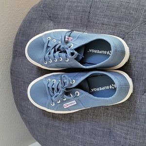 New Superga Sneakers 37 Slate Blue Womens Shoes